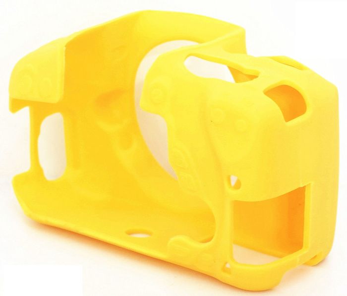 Захисний силіконовий чохол для фотоапаратів Canon EOS 600D, 650D, 700D - жовтий