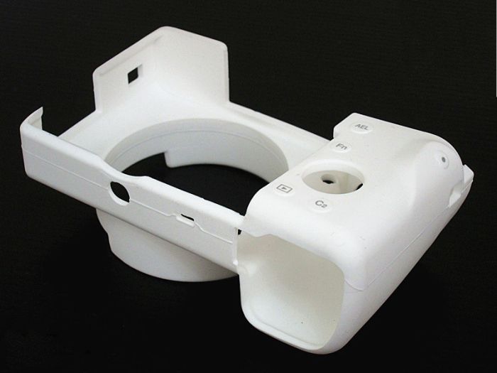 Захисний силіконовий чохол для фотоапаратів SONY A6000 - білий