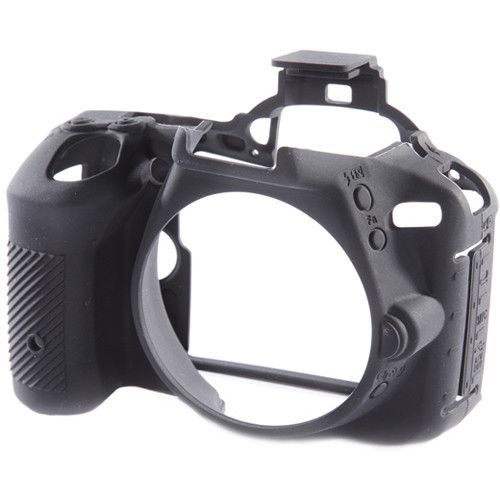 Захисний силіконовий чохол для фотоапаратів Nikon D5500, D5600 - чорний