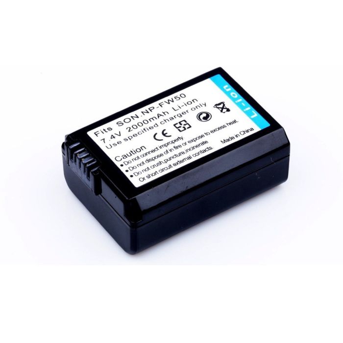 Акумулятор NP-FW50 для камер Sony NEX-3 SLT-A33 SLT-A37 SLT-A55 A5000 A5100 A6000