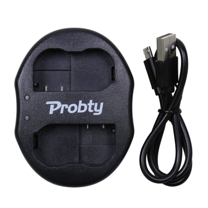 Зарядний пристрій USB для 2-х акумуляторів Nikon EN-EL15