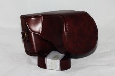 Захисний футляр - чохол для фотоапаратів CANON EOS M10, M100 - кава