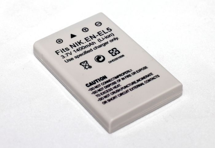 Акумулятор EN-EL5 - аналог для NIKON COOLPIX series - 1400 ma
