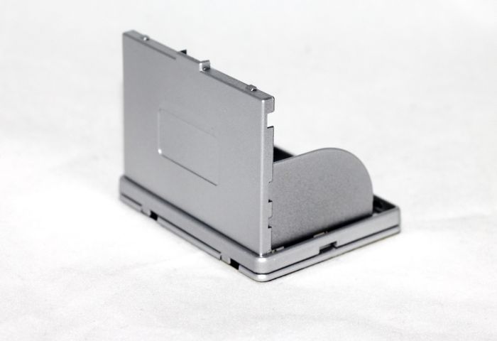 Захист екрану 3" LCD камери з козирком та шторками - срібло (код LC7593)