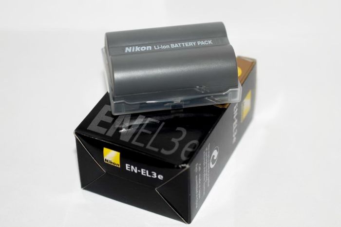 Акумулятори для фотоапаратів NIKON D50, D70, D80, D90, D100, D200, D300, D700 - EN-EL3e